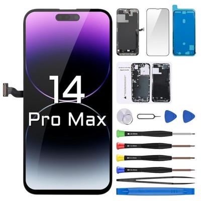 for iPhone 14 Pro Max Screen Replacement 6.7'' LCD Display Digitizer 3D Touch ...