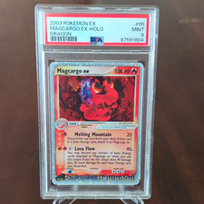 Pokemon PSA 9 2003 Magcargo ex 95/97 EX Dragon Holo Ultra Rare on eBay
