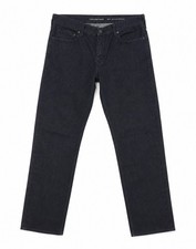 Calvin Klein Jeans Men's 34 x 32 Slim Straight Easy Fit Blue Dark Wash Denim