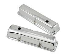Mr. Gasket 9412 Chrome Valve Covers with Baffle