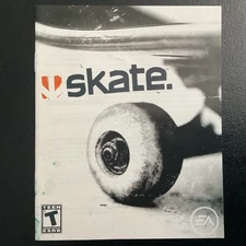 Skate 1 PS3 PlayStation 3 Instruction Manual Only