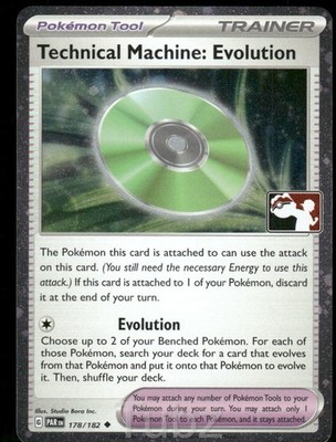 Technical Machine Evolution 178/182 Holo Prize Pack Series Cards Pokemon Holo NM