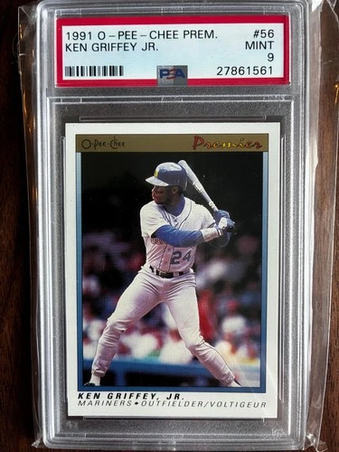 1991 O-Pee-Chee Premier #56 Ken Griffey Jr. PSA 9 MINT