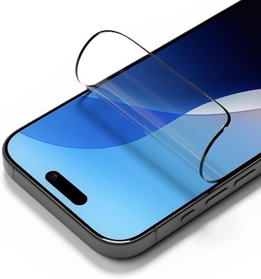 RhinoShield Displayschutzfolie für iPhone 15 & 16 Pro Max Plus - 9H - Glas