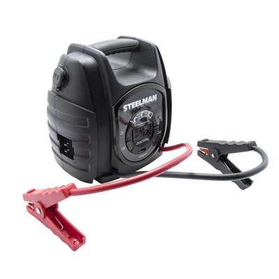 #ad Steelman 600A Li Ion Jump Start Power Bank with Memory Saver Cord 60018 $174.99