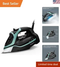 Effortless Ironing with Steam Force: 1800W Digital Display Iron for Safe Care