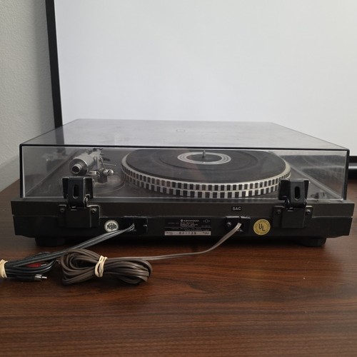 Kenwood KD-3070 Direct Drive Turntable With Auto Return Tested W/Cover - Picture 9 of 11