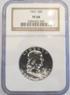 1961 50C FRANKLIN HALF DOLLAR PF 68 SILVER NGC PROOF COIN