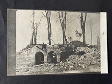 carte photo destructions abri soutes citadelle Longwy Lorraine guerre 14-18 WW1