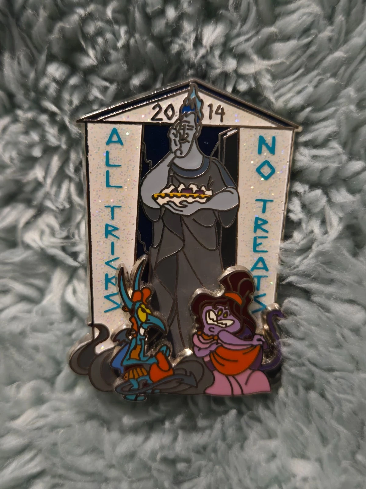 2014 Disney HADES Pain Panic All Tricks No Treats Limited Edition Halloween Pin
