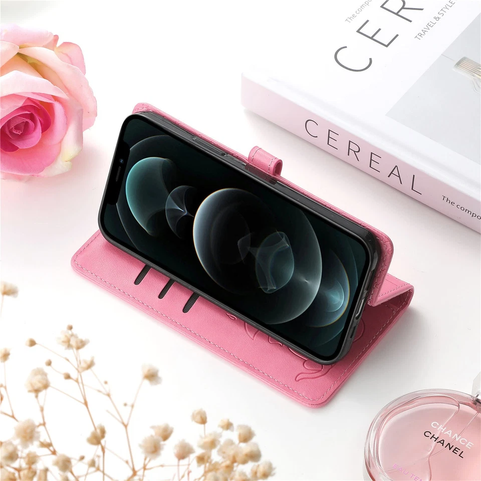 Case for ZTE Blade A34 A75 A72S A54 V70 V60 Libero 5G Magnetic Flip Wallet Cover - Image 3 of 4