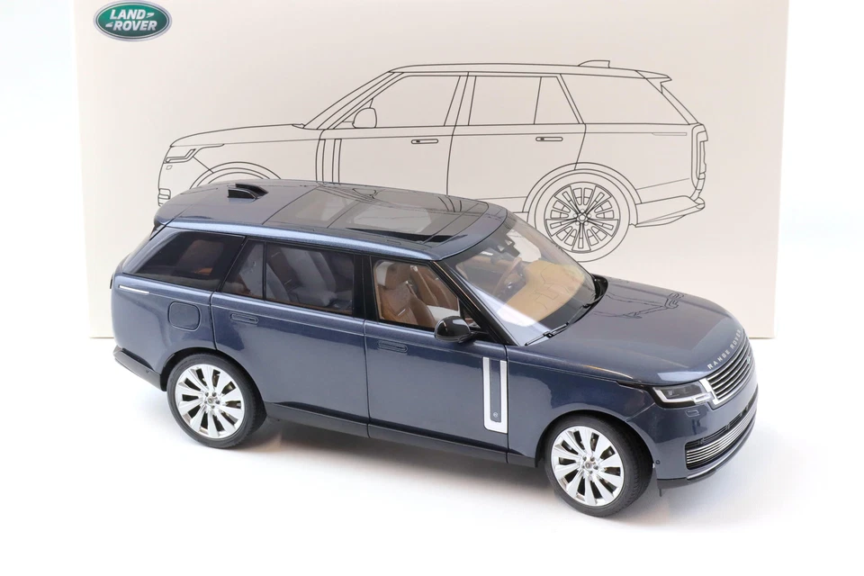 1:18 LCD Models Land Rover Range Sv Serenità Blu Metallizzato 2022 LCD18017-B - Immagine 2 di 4
