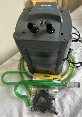 Aqua One CF-500 (Kanister Filterpumpe Aquarium Aquarium) - funktioniert einwandfrei 