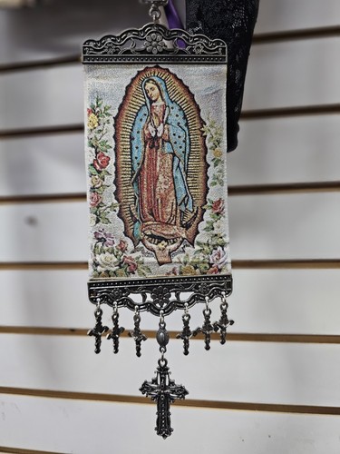 Vergine Guadalupe In Tessuto - Foto 2 di 2