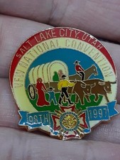 Vintage VFW 98th National Convention 1997 Salt Lake City Utah Lapel Pin