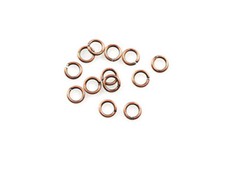 100 Antique Copper Plated Open 4MM Jump Rings 20 Gauge Jumprings