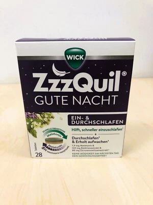 WICK Zzzquil Gute Nacht Tabletten Ein- + Durchschlafen 28 Tabletten PZN 19397425