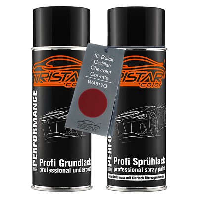 Autolack Spraydosen für Buick Cadillac WA517Q Merlot Jewel Metallic Grund Basis