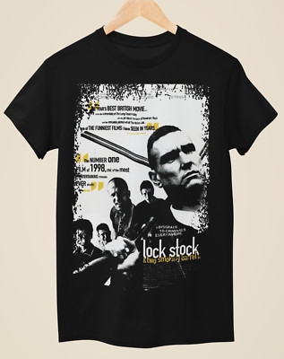 T-Shirt Lock, Stock & Two Smoking Fässer - Film Poster inspiriert Unisex schwarz