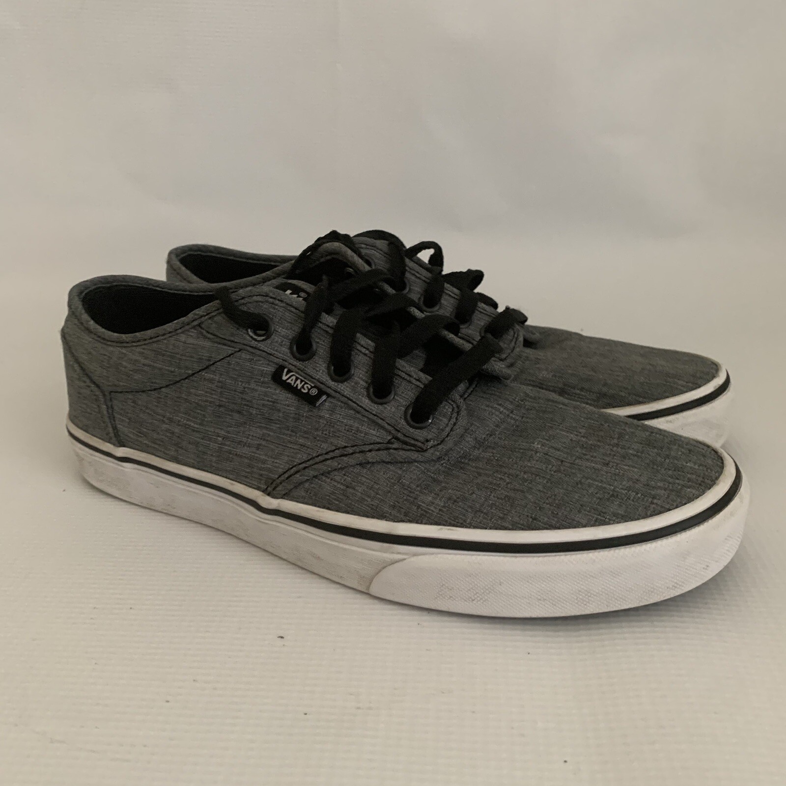SAOLA VANS Skate Shoes Men's 9 Dark Gray Low Top