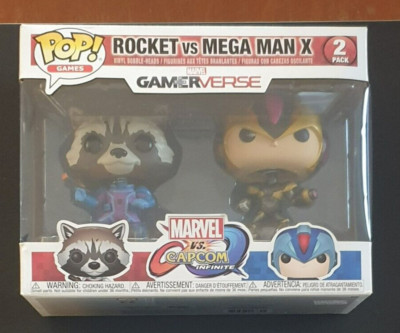 Funko Pop - Rocket Vs Mega Man X - Marvel vs CAPCOM Infinite - 2 Pack