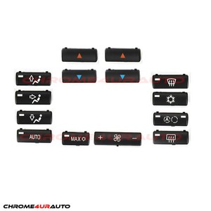 BMW E39 E53 525i 530i 540i M5 X5 Caps Buttons Replacement Climate A//C Control