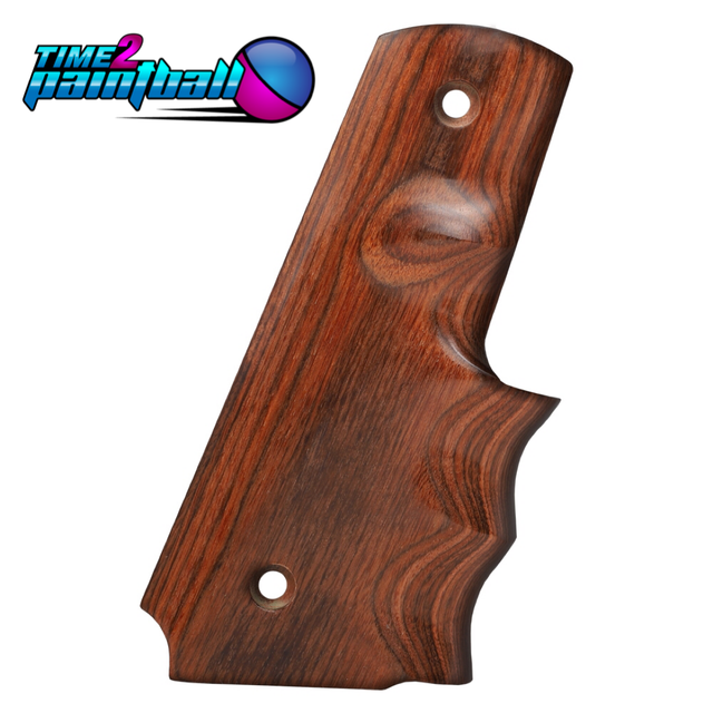 Exalt Paintball 45 Trigger Frame Wood Grips Brown for sale online eBay