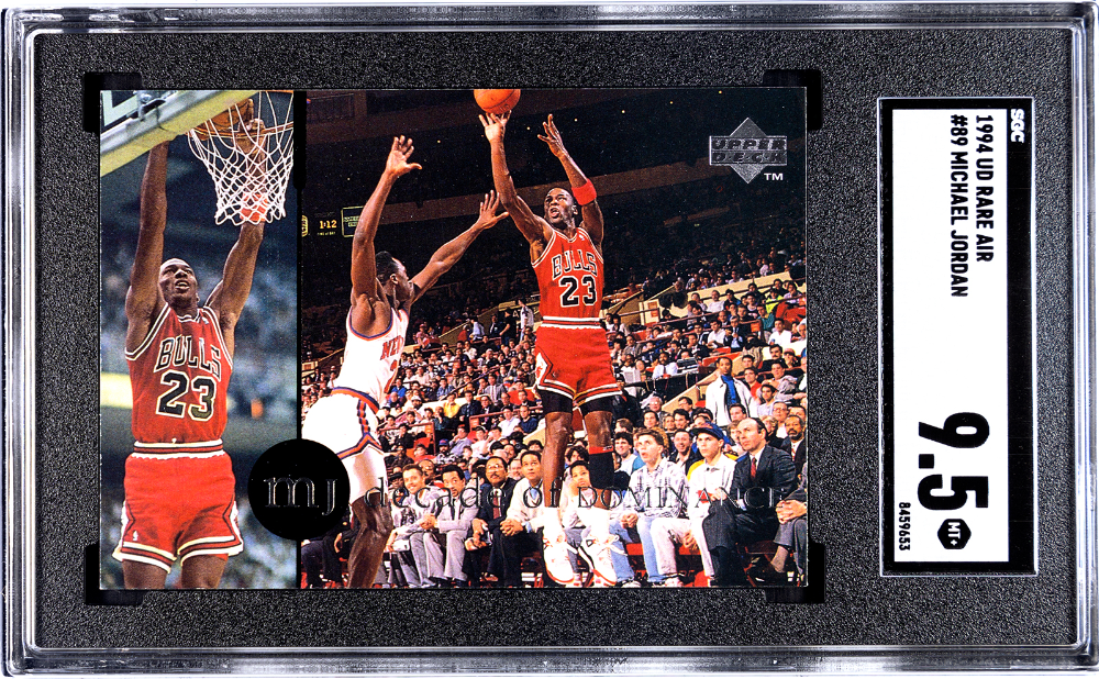 SGC 9.5 MINT+ 1994 Rare Air Michael Jordan 89 MENENDEZ BROTHERS