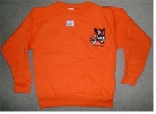 TIGER CUB SCOUT BOY GIRL OFFICIAL YOUTH SWEAT SHIRT SIZE LARGE 14-16 MADE IN USA