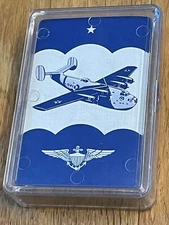 1940s SQUADRON INSIGNIA CARD GAME E. E. FAIRCHILD Corp. WWII era 1930-40s