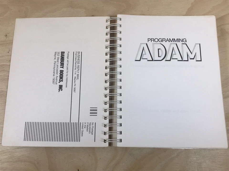 Programming Adam Home Applications In The Basic Language Claflin Heil 1984 Foto 2 de 4