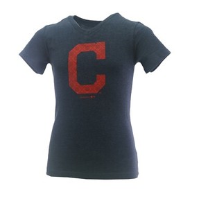 girls cleveland indians shirt