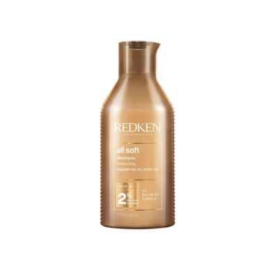 Redken 5th Avenue NYC All Soft Shampoo für trockenes Haar 300 ml