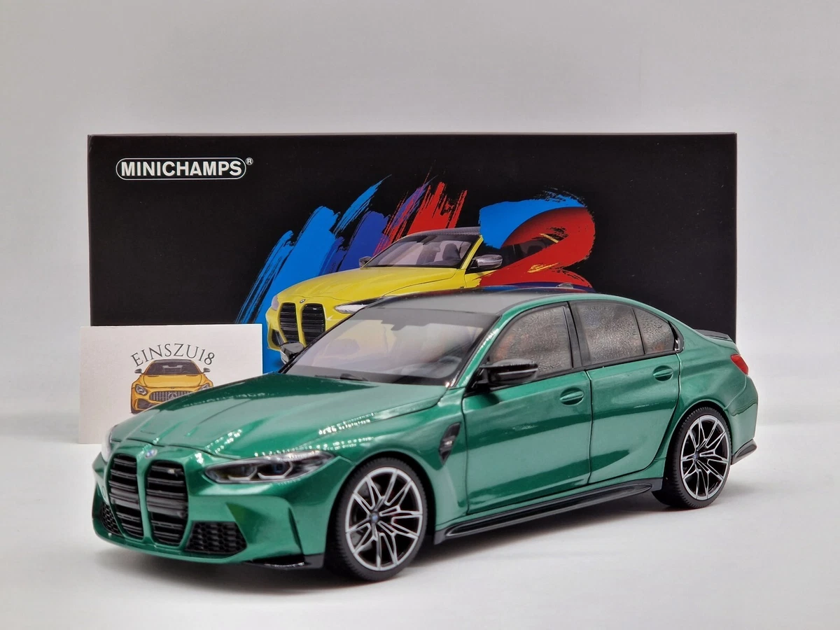 BMW M3 Competition G80 Green Asia Exclusive 1:18 Minichamps 