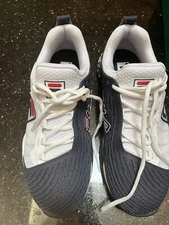 Fila SpeedServe Energized Tennis Red, White Sneakers Athletic Shoes MENS 9.5