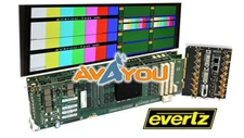 Evertz 7867VIPA24-DUO-HS-DIN+CSX HD/SD Display Processor Multiviewer