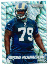GREG ROBINSON 2014 PANINI WOVE PRIZM ROOKIE/99