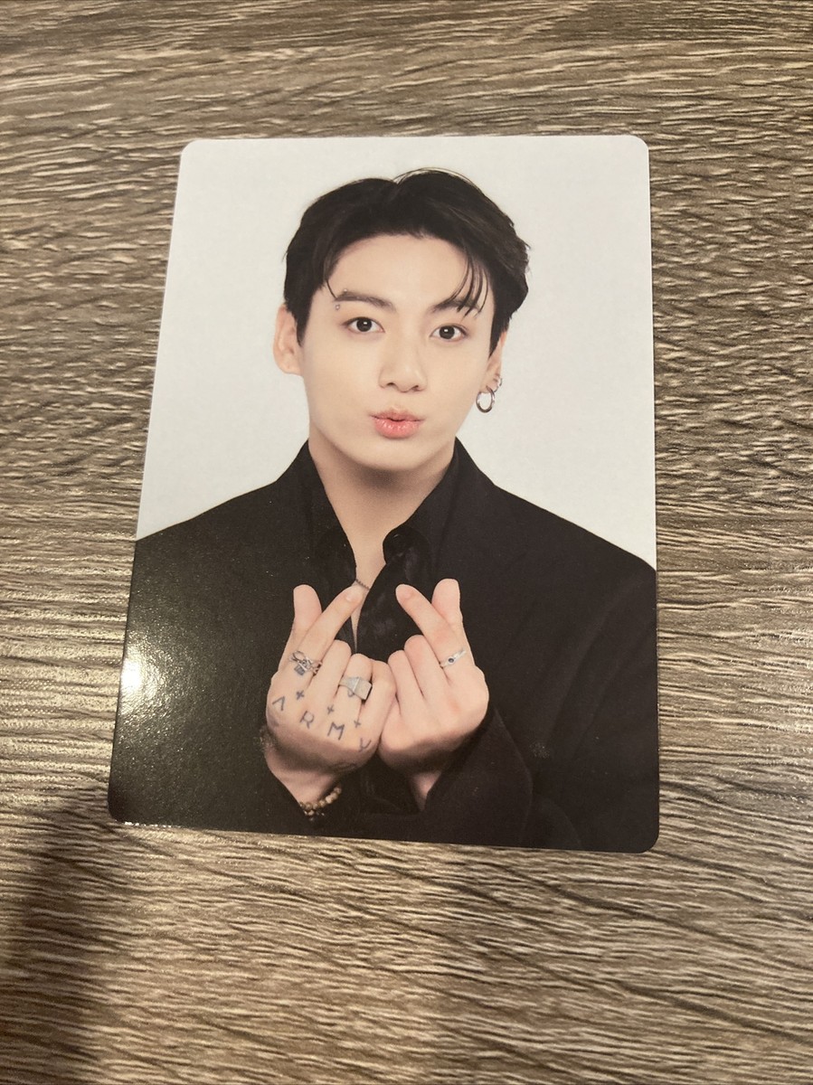 BTS official permission to dance mini photo card Jungkook 5