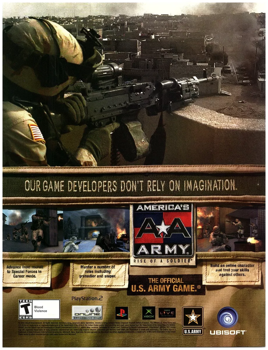  America's Army: Rise of a Soldier : Video Games