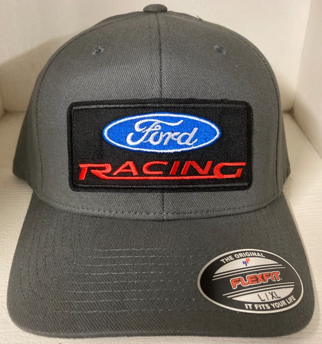 FORD Racing Retro FLEXFIT Hat Cap Classic EMBROIDERED Vintage Patch S/M L/XL