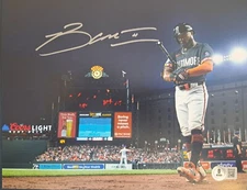 Cedric Mullins Baltimore Orioles Signed 8x10 Pic Beckett Autograph Photo