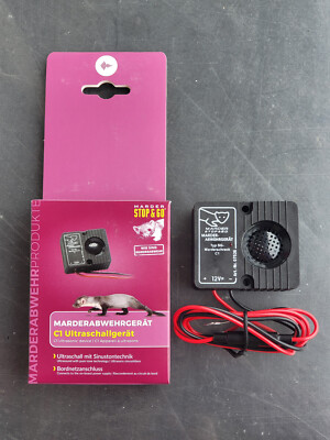 STOP & GO C1 Marderabwehrgerät Marderschreck Marderwarner Ultraschall 07526