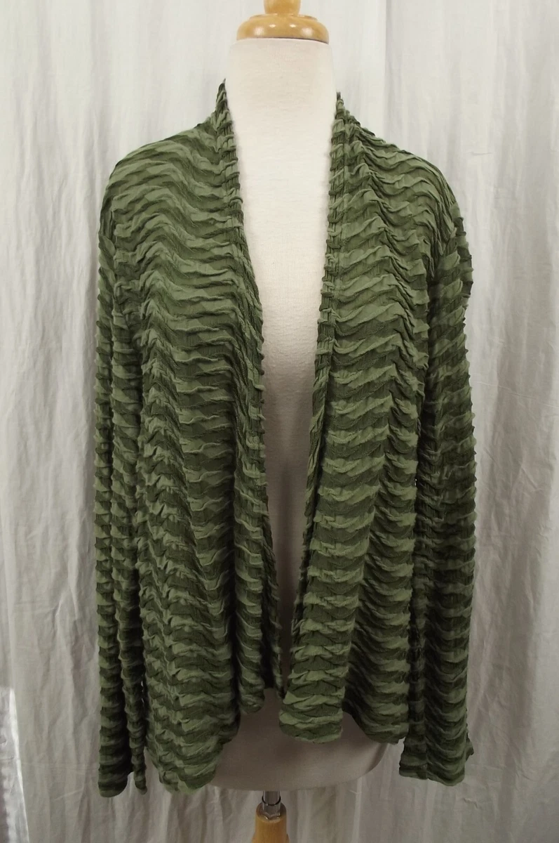 Cut loose cardigan top