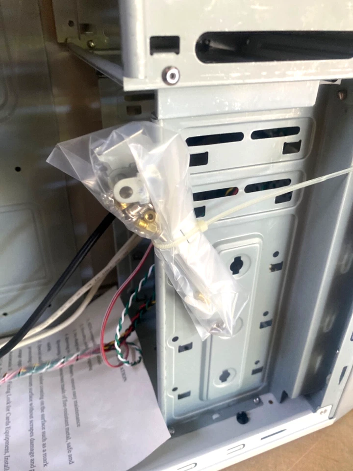 NEU & OVP QVision PC-Gehäuse Computergehäuse grau weiß incl. Netzteil ATX 3035P - Bild 4 von 4