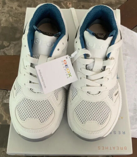 Geox NWT Sneakers Sz 35 US 3.5 Antibacterial Insole J Tuono - Picture 2 of 4