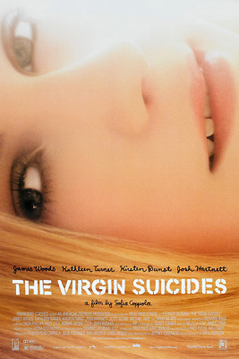 The Virgin Suicides Movie Poster James Wood Kirsten Dunst Josh Hartnett