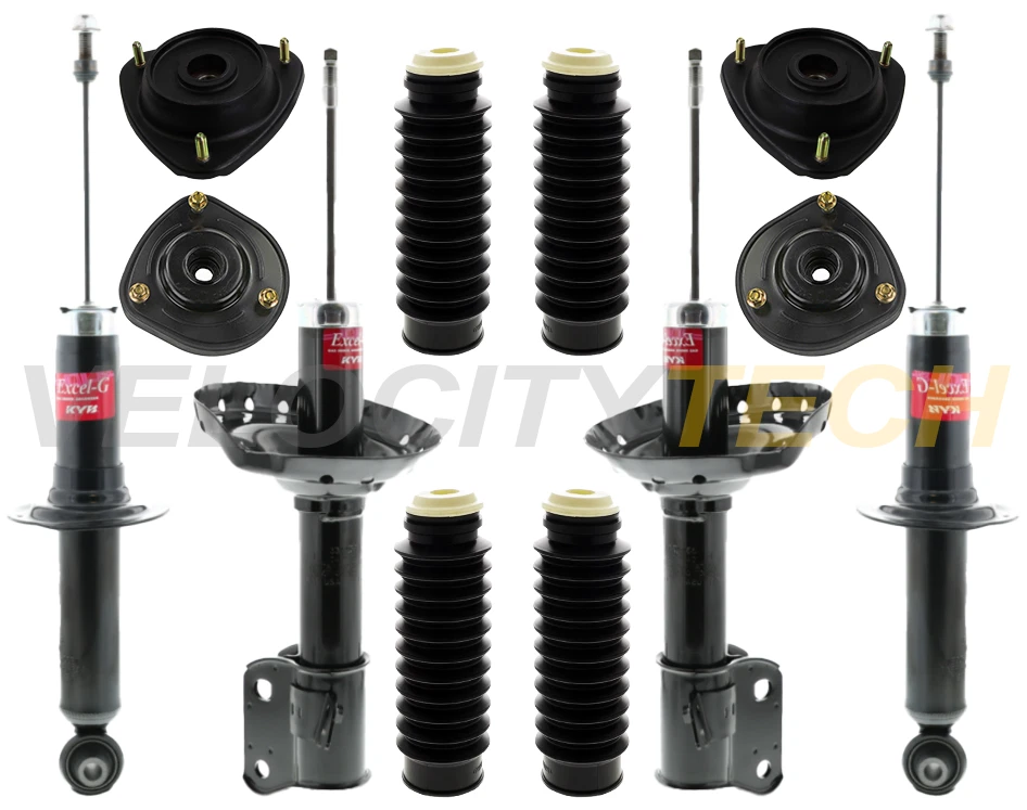 KYB 4 Excel G Struts Shocks Mounts Boots For Subaru Forester 11 12 13 KIT