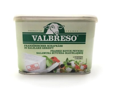Valbreso French Feta Sheep Cheese - 21.4 oz 