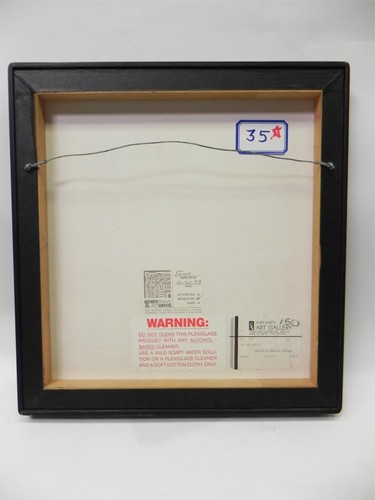 Vintage MILLARD SHEETS Mosaic Design ORIGINAL Graphite Sketch Drawing - Picture 3 of 5