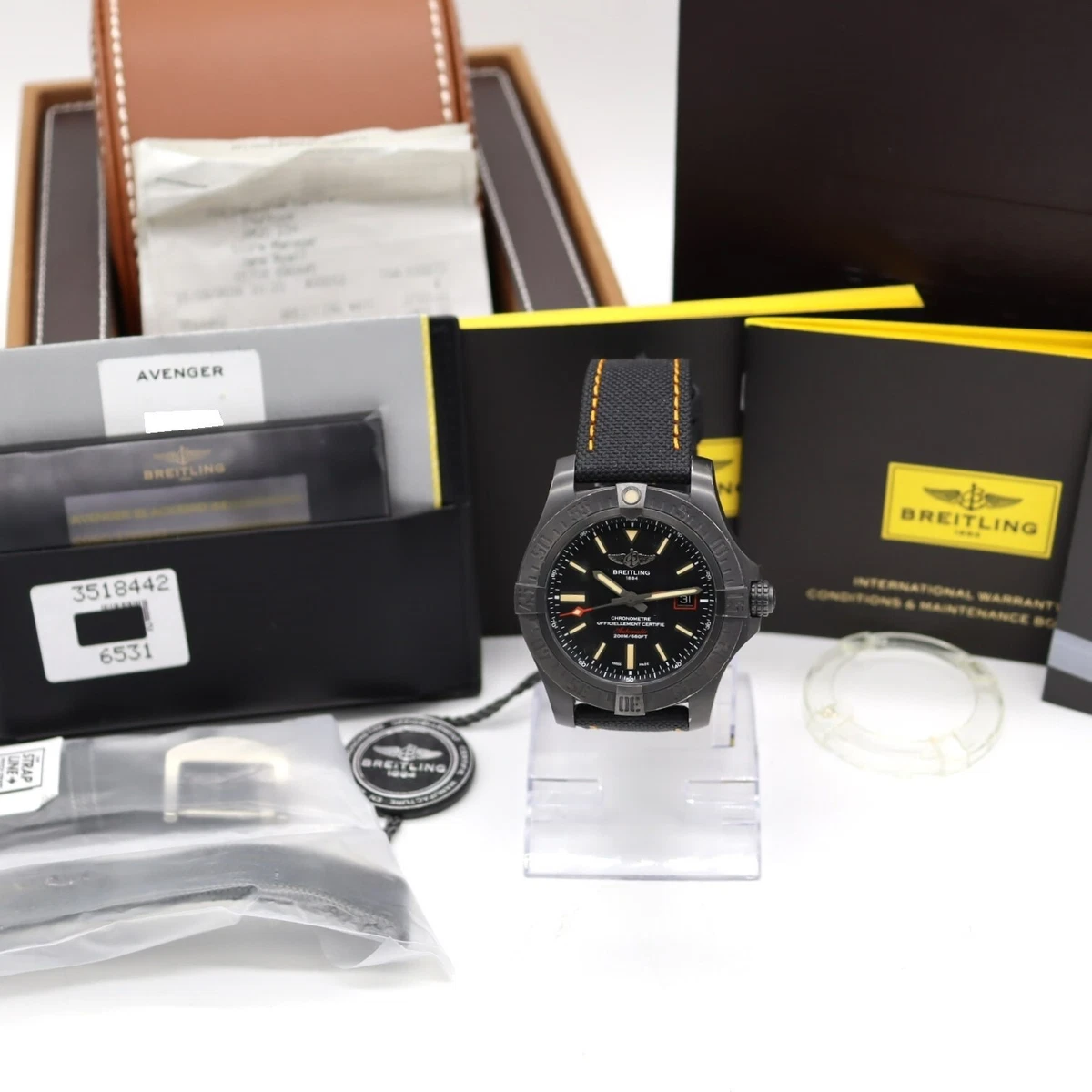 Breitling avenger deals 2 blackbird